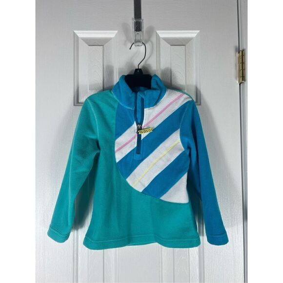 Obermeyer Girls Fleece 1/2 Zip Pullover M 3 - Picture 1 of 4